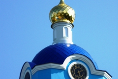 Часы на храме (Нижегородская обл., Россия)
