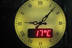 Часы с термометром (МО, Россия)